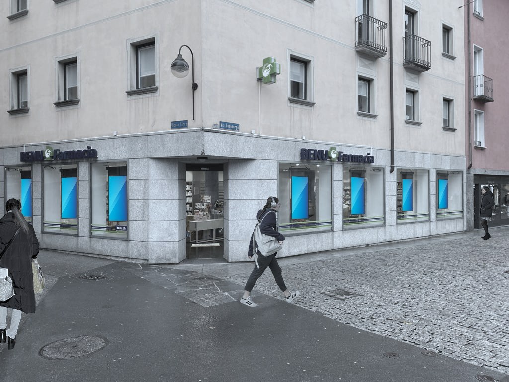 Street — DOOH-Werbescreen